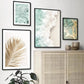 Nordic Abstract Sand Waves Gold Palm Posters Green Marble Line Coral Wall Art Print Canvas Painting Pictures Living Room Decor