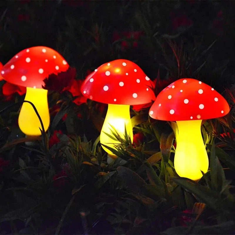 Frendorf | SolarShroom LED Gartenlampe | Solar Pilz Licht | Wasserdicht & Stimmungsvolle Beleuchtung | Deko für Garten & Weg