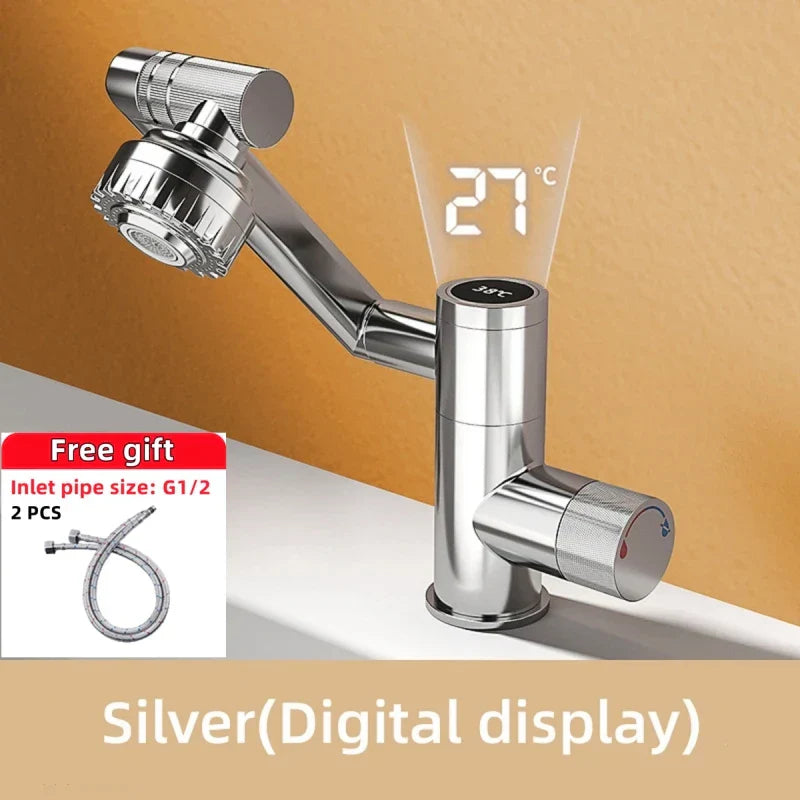 Frendorf | Digitalanzeige drehbar japanischer Stil Badezimmer Wasserhahn