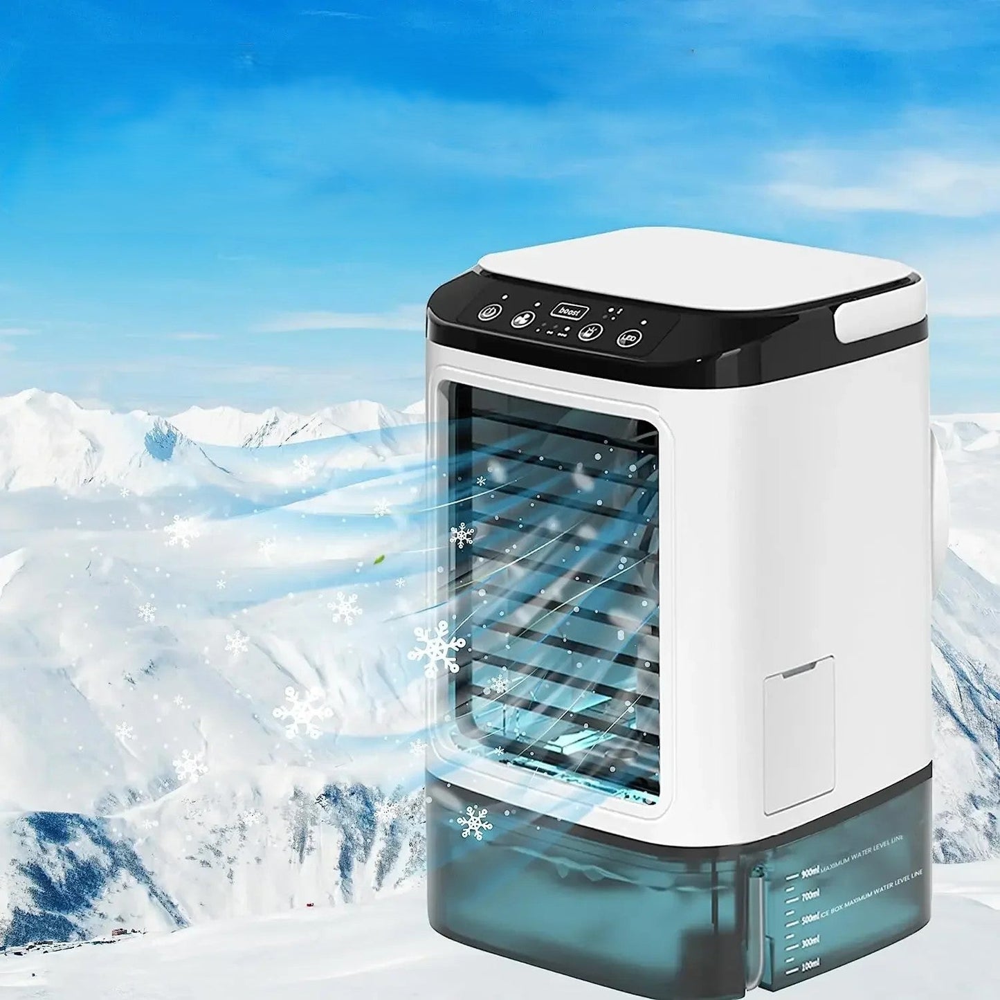 Frendorf | Ultraschallzerstäubung Dual Spray Tragbare Klimaanlage