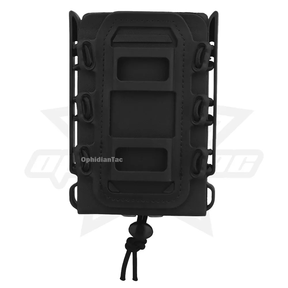 Taktischer Fast Mag Flexibel Molle | 5.56 Magazin Tasche Träger | für AK 74/47 AR M4 | Gewehr Pistolen Magazin Halter | 5.56/7.62 Mag Tasche