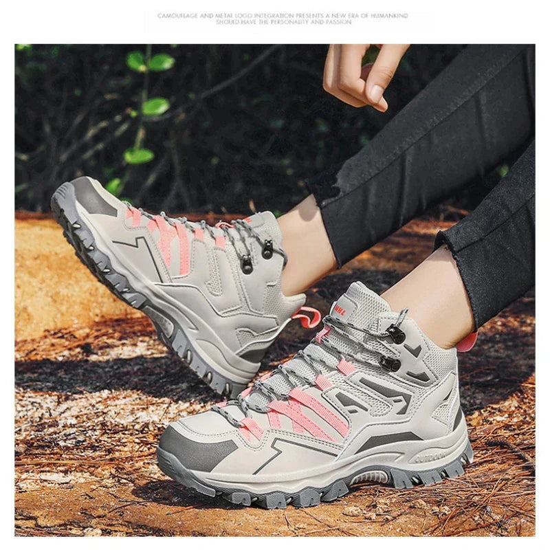 Frendorf | HikePro Waterproof Trekking Wanderschuhe | Atmungsaktiv | Rutschfest | Outdoor-Schuhe für Herren & Damen