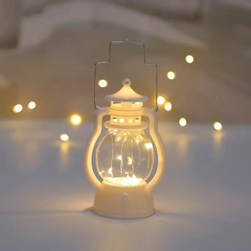 Frendorf | RetroGlow Elegante Laterne – Stimmungsvolle Beleuchtung für Innen & Außen
