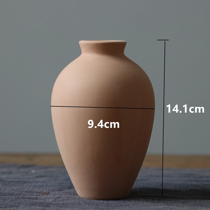 1 Stück matte Keramikvase, Heimdekoration, Keramik, Blumenvase, Fotografie-Requisiten