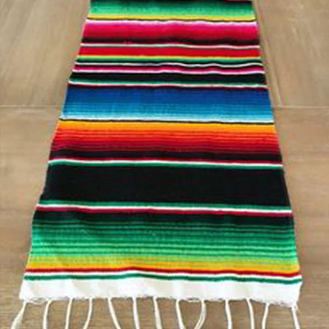 Buntes mexikanisches Serape-Decke