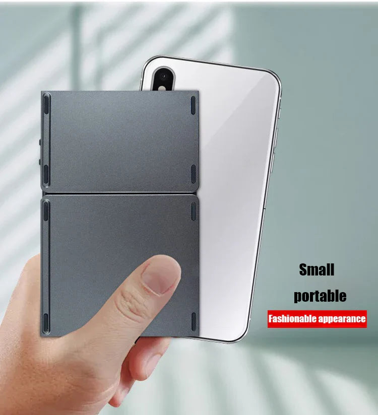 Frendorf | Neue Mini Superleichte Kompakte Drahtlose Faltbare Professionelle Tastatur Mit Touchpad Für Android IOS Windows