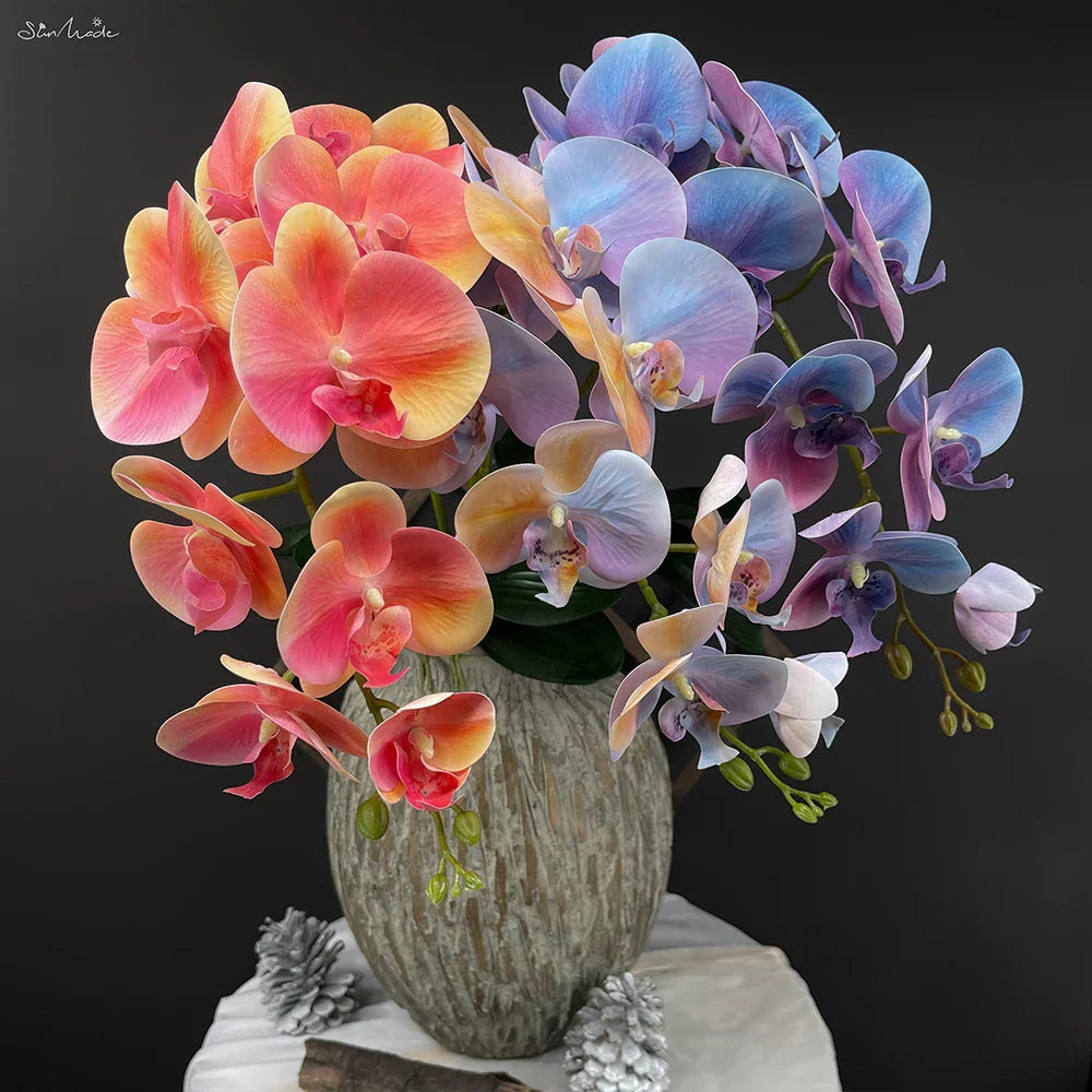 Frendorf | Künstliche bunte Orchideenblumen