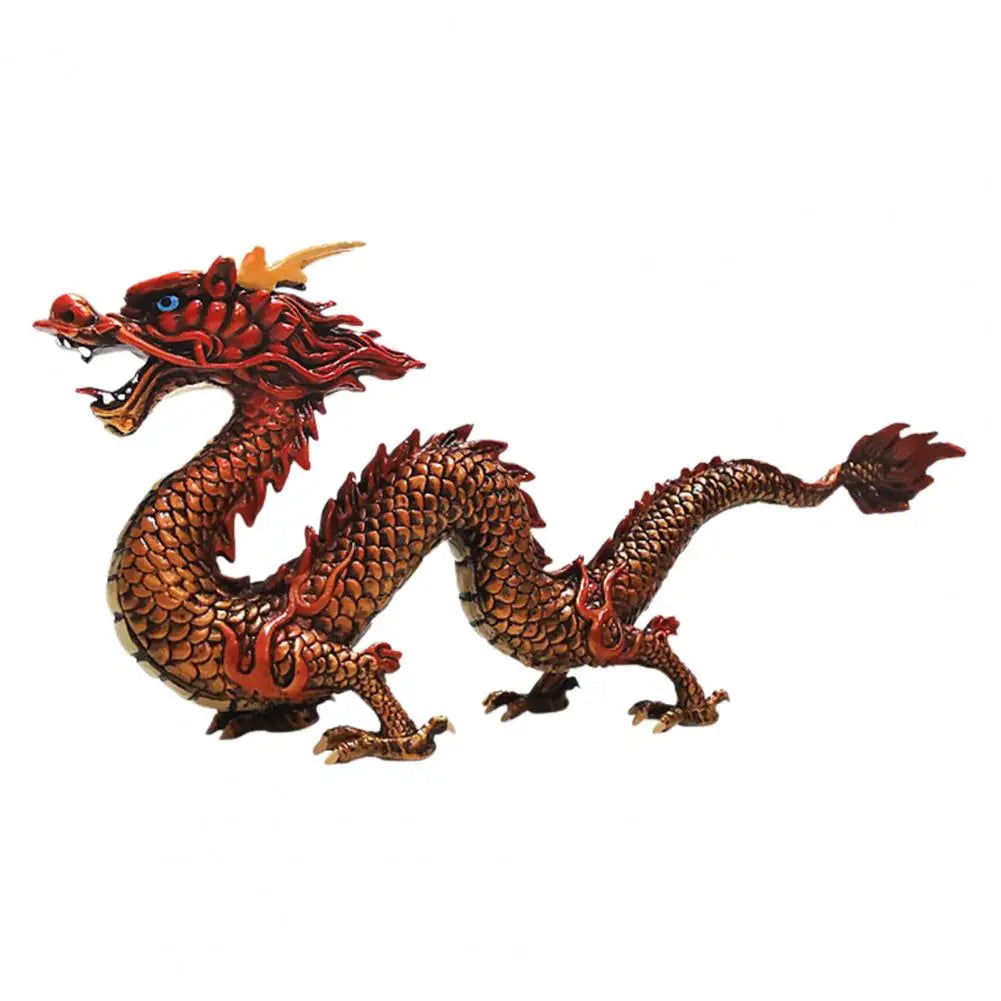 Lebendige chinesische Drachen Feng Shui Skulptur
