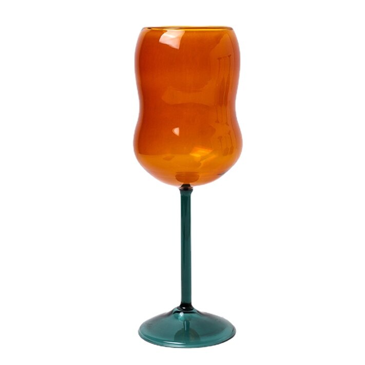 2-farbiger Chubby Weinglas