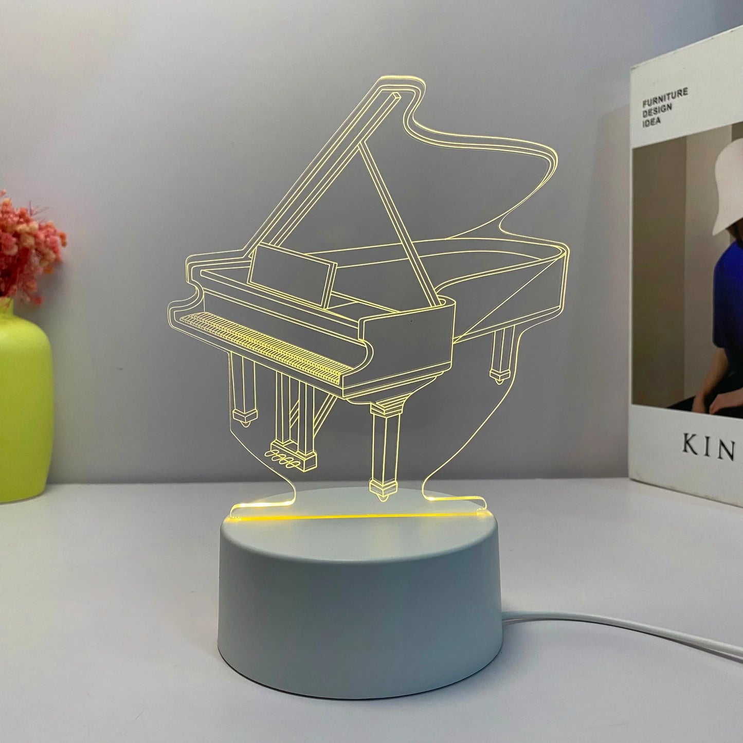 Frendorf | 3D Klavier Nachtlicht