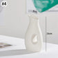 Minimalistische Keramik Blumenvase