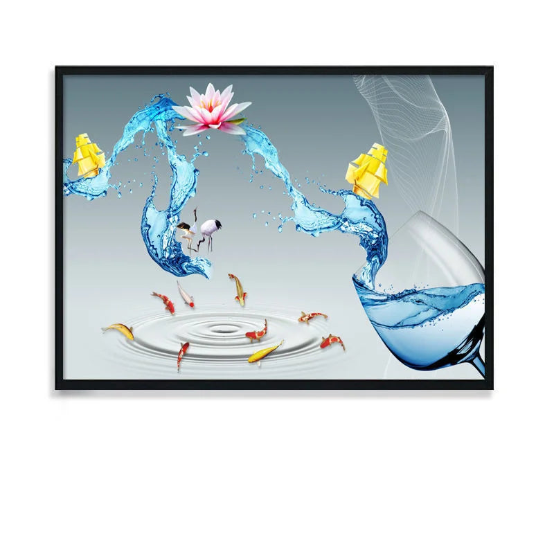Frendorf | Art View Elegante Canvas Elektrische Box Abdeckung