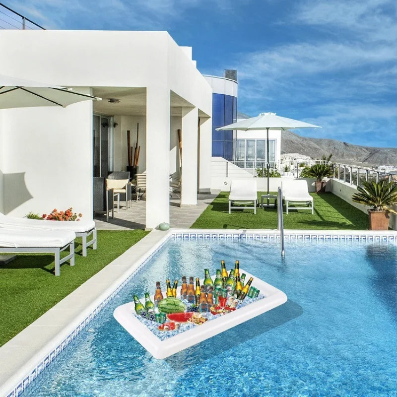 Frendorf | Aufblasbare Eisbar – Ideales Zubehör für Partys und Poolspaß