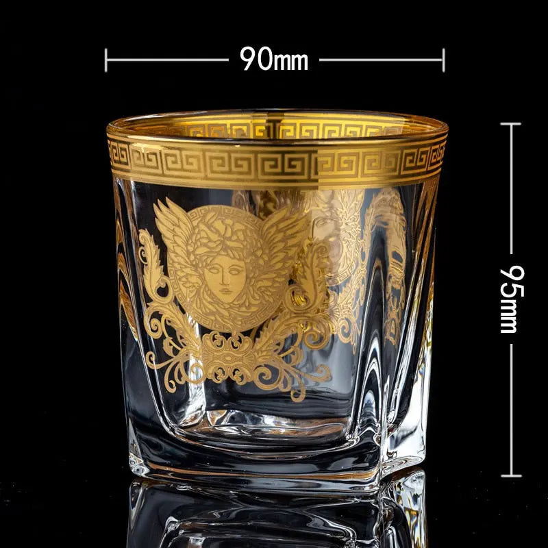 Medusa Whiskey Glas
