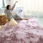 Weicher großer Teppich Wohnzimmer Plüsch Lounge Bodenmatte Schlafzimmer Bett Weicher Samtteppich Kinderzimmer Rutschfester dekorativer Teppich