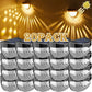 Frendorf | Outdoor wasserdichte Solar-LED-Patio-Wandlampe