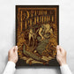 Art Nouveau Kraftpapier Poster Vintage Zuhause Zimmer Bar Café Dekor Ästhetische Kunst Wandgemälde