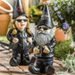 Bezaubernder Lokomotiv-Zwerg Gartenornament