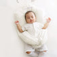 Frendorf | Bio-Baumwolle U-förmiges Baby-Kissen - Weiche & sichere Nackenstütze für Säuglinge, verstellbares Hugbuddy-Design für gemütlichen Schlaf