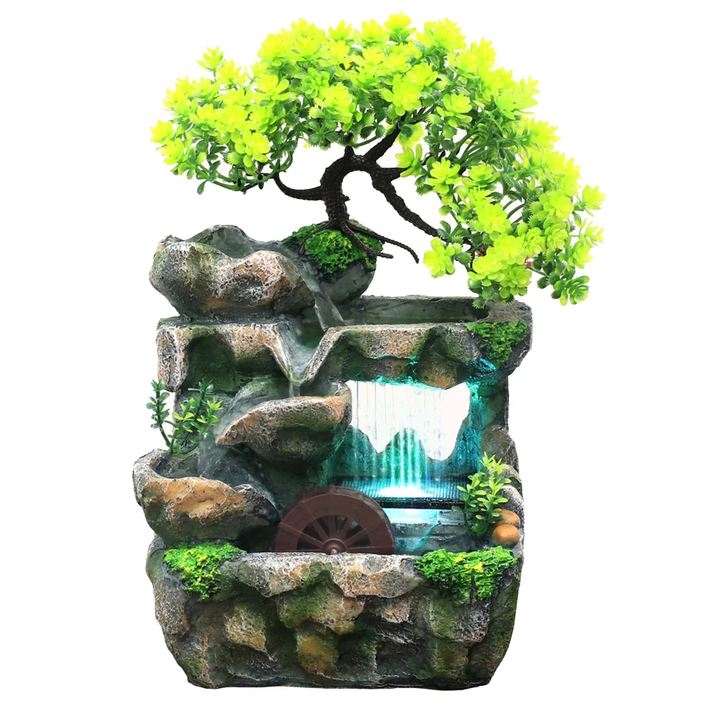 Frendorf | Naturale Mini Baum Wasserfall Tischbrunnen