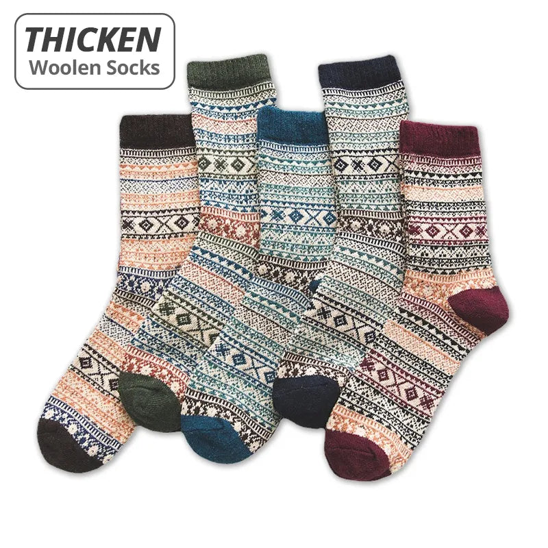Frendorf | Wintersocken aus Schafwolle (5 Paar)