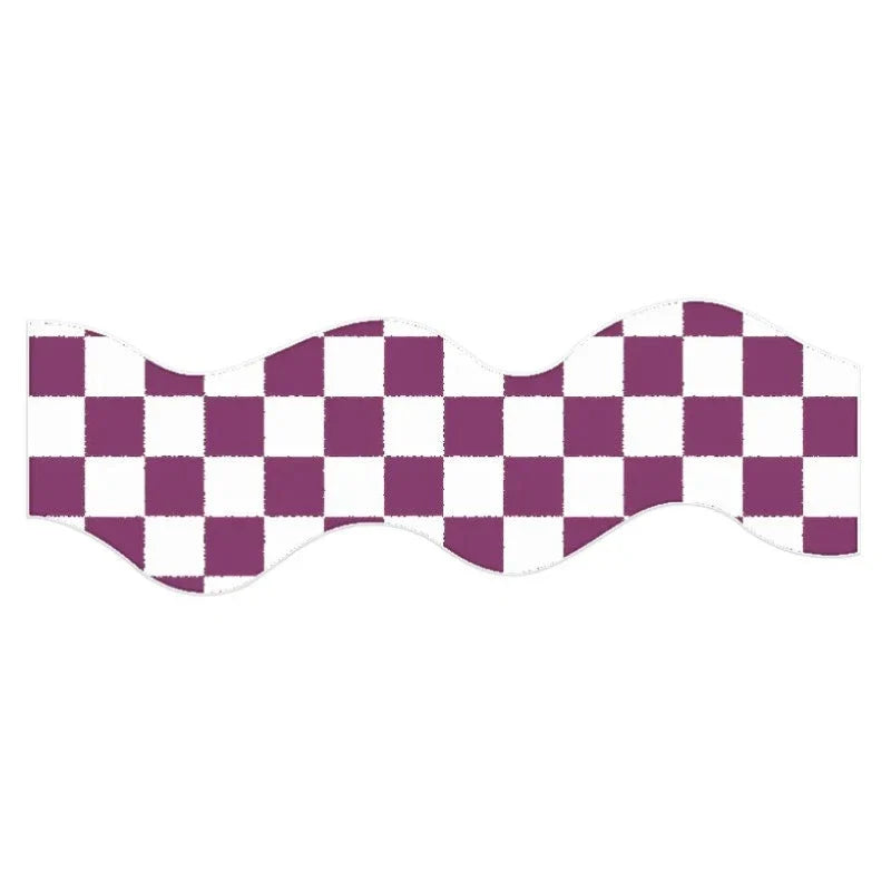 Wavy Plaid Bettläufer