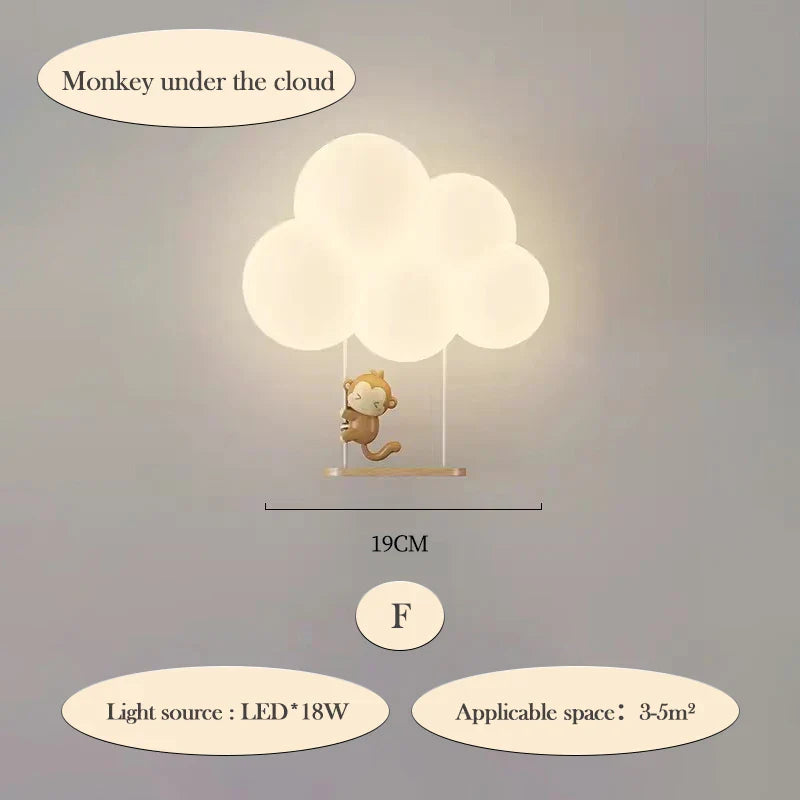Frendorf | CloudLight - Wandlampe LED Kinderzimmerbeleuchtung
