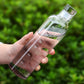 Zeit-Skalen hitzebeständige Glas Wasserflasche