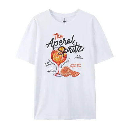 Aperol Spritz Retro Grafik T-Shirt