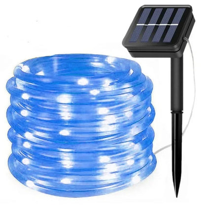 LED Solar Lichterkette - Außen wasserdichte Lichter für Weihnachten, Garten, Rasen, Bäume, Zaun und Gehweg Dekor