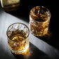 Dickes schweres Whisky-Glas im japanischen Stil Hammer-Kristall-Weingläser Old-Fashioned Cognac Whisky Tumbler Snifter Becher Bierkrug