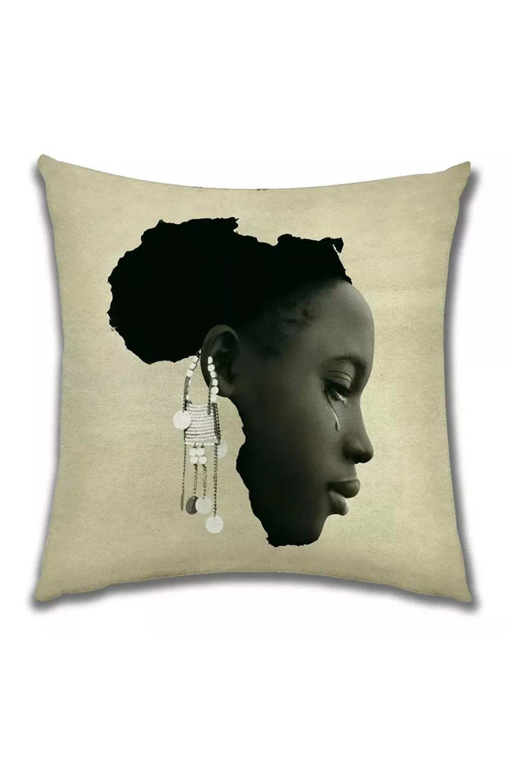 Afrikanische Damen-Kissenbezug