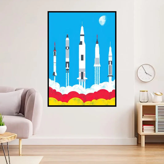 Kunstuniversum Raum-Plakatdrucke Wandmalerei Schlafzimmer Wohnzimmer Dekoration Büro Zuhause