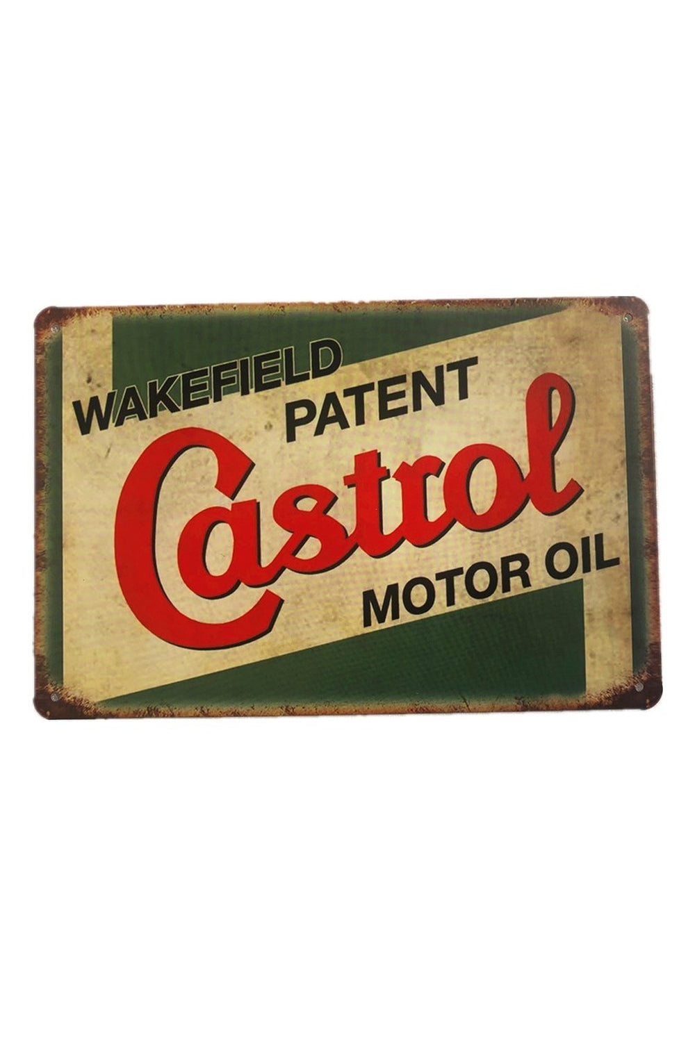 Retro Auto Service Metallposter