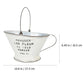 Blumenvasen-Eimer-Pflanzer-Tontopf-Metall-Shabby-Französisch-Galvanisiert-Chic-Retro-Bauernhaus-Vintage-Arrangement-Mittelstück-Hängende-Kanne