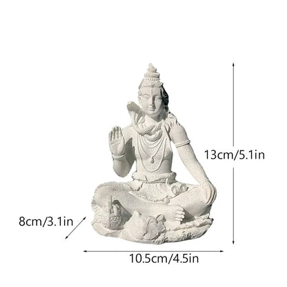 Göttliche Harz Sandstein-Stil Vedic Skulpturen