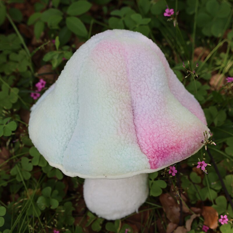 Fluffy Mushroom Kissen