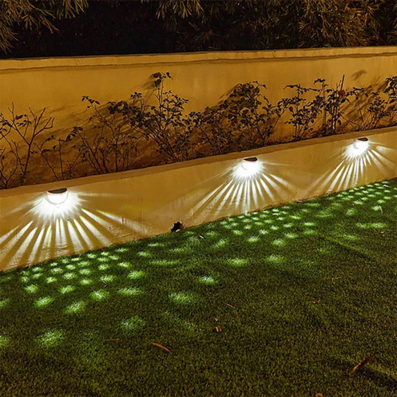 Frendorf | Outdoor wasserdichte Solar-LED-Patio-Wandlampe