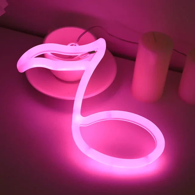 Helle Neonlicht Nachttischlampe – Musikalische Note LED Neon Zeichen für Raumdekoration, Perfekt für Schlafzimmer, Spielzimmer und Partys