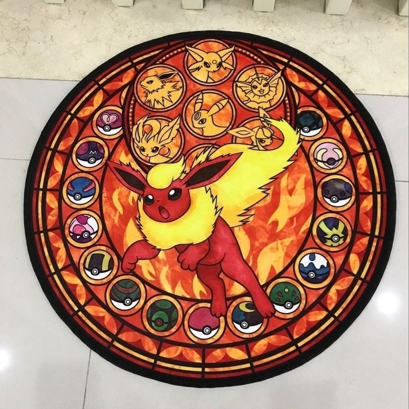 Anime Pokémon Rundteppich