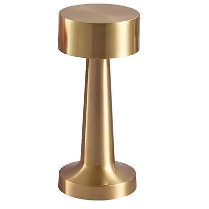 Frendorf | Retro LED wiederaufladbare Stehlampe – Touch-Steuerung, 3-stufige Dimmung, tragbare Tischleuchte für Schlafzimmer, Couchtisch und Camping