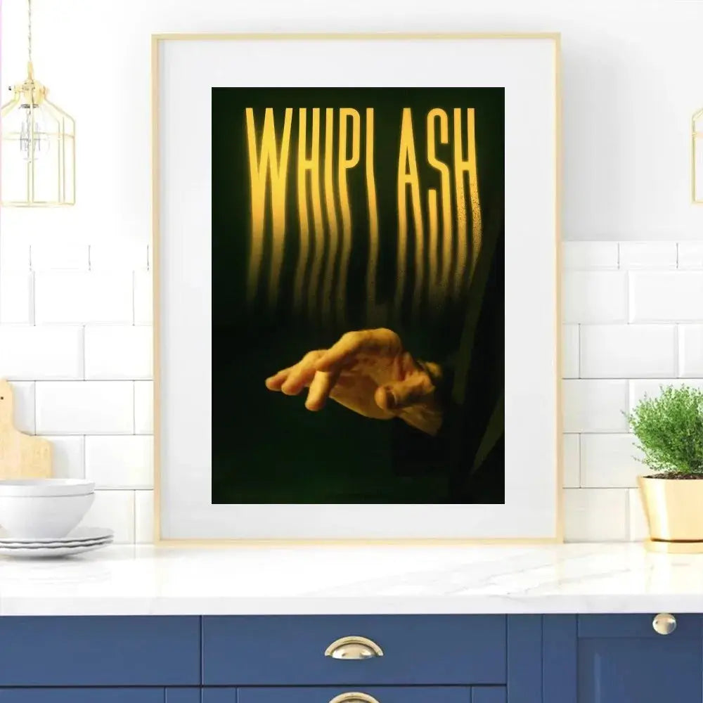 Klassisches Film Whiplash Poster Home Zimmer Dekor Wohnzimmer Schlafzimmer Ästhetik Kunst Wandmalerei Aufkleber
