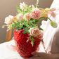 Erdbeer Vase