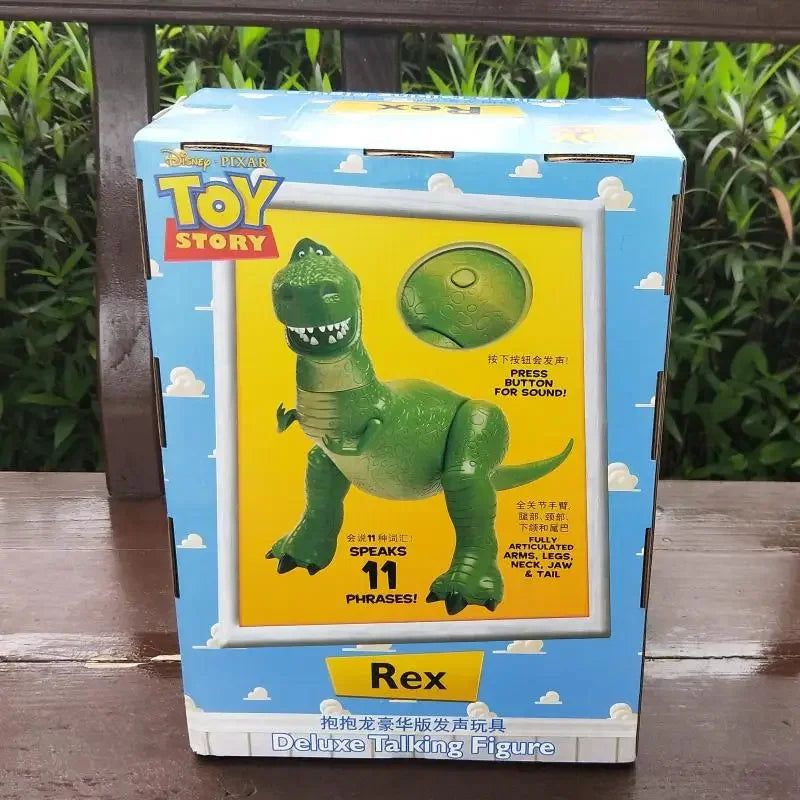 Neue Disney Toy Story 4 Figur Nette Rex Der Grüne Dinosaurier Modell Puppen Figur Beine Können Bewegen Sammlung Kinder Weihnachten geschenk