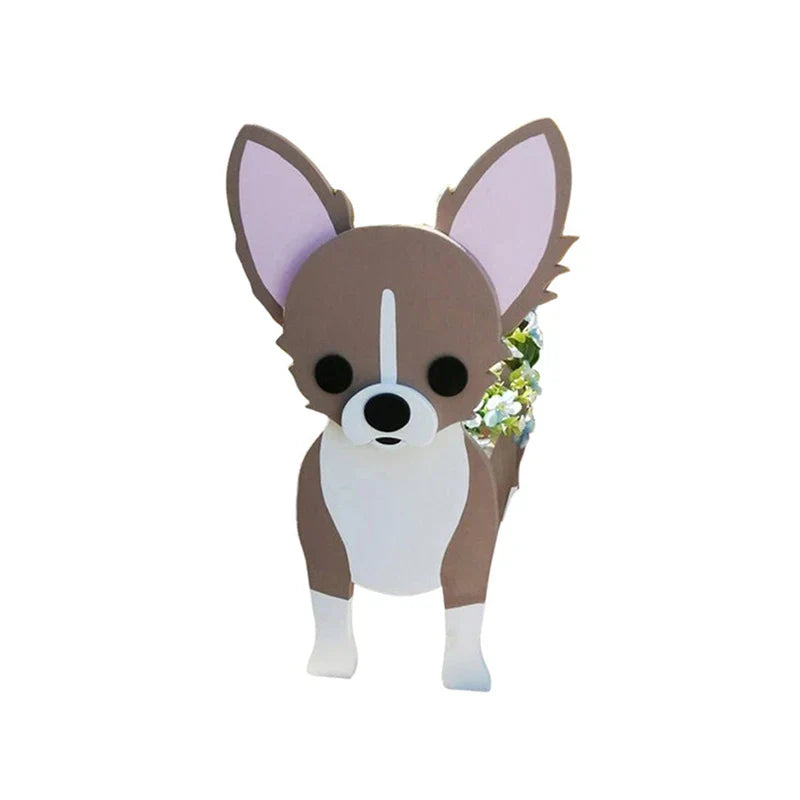 Blumentopf - Pawsome - Hundepflanzgefäß - Verschiedene Rassen