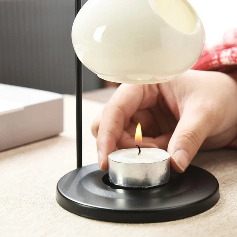 Ätherische Öl-Brenner Wachsschmelzer Diffusor Aromakerzen Teelichthalter Meditationsgeschenk Wohnraum Schlafzimmer Dekoration