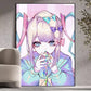 Needy Girl Overdose Game Poster Prints Wall Pictures Living Room Home Decoration