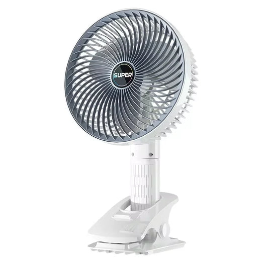 Clip-on tragbarer compact USB wiederaufladbarer Kühlventilator