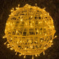 Sphere - Rattan Festbeleuchtung
