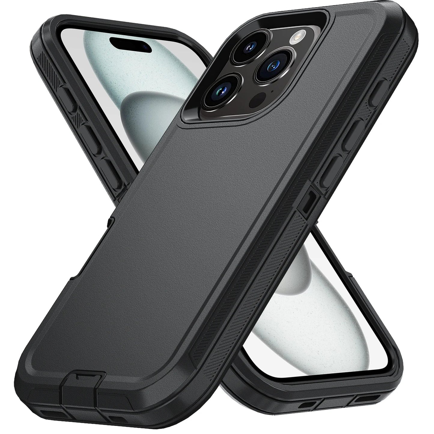 Frendorf | Armor Shockproof Defender Handyhülle für iPhone | Hart PC+TPU Rückendeckel
